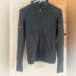 lululemon athletica Black Half-Zip Hoodie